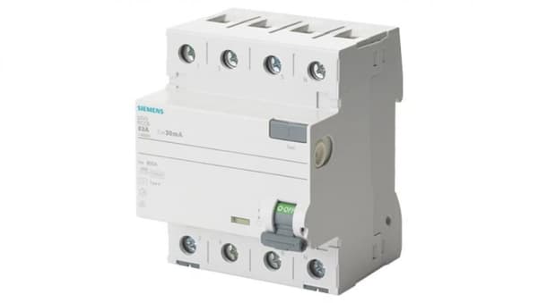 RCD 4P 63A 0,03A Type A 30mA 400V SENTRON 5SV3346-6