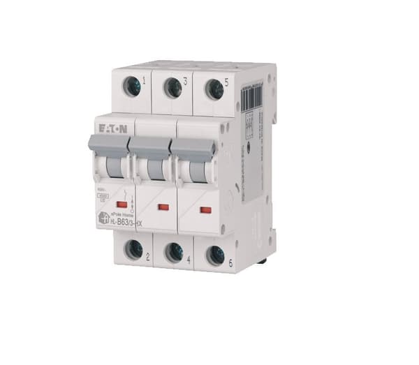 Katkaisija 3P B 63A 6kA AC xPole Home HN-B63/3 194887