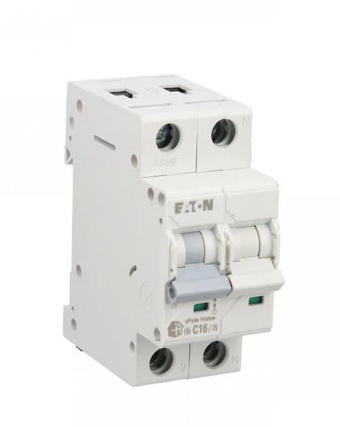 Katkaisija 1P+NC 16A 6kA AC xPole Home HN-C16/1N 194851