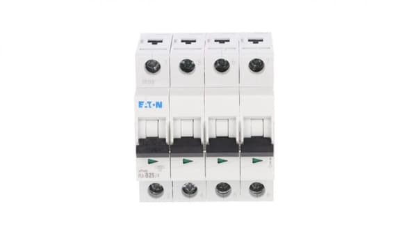 Afbryder 4P B 25A 6kA AC PL6-B25/4 166498