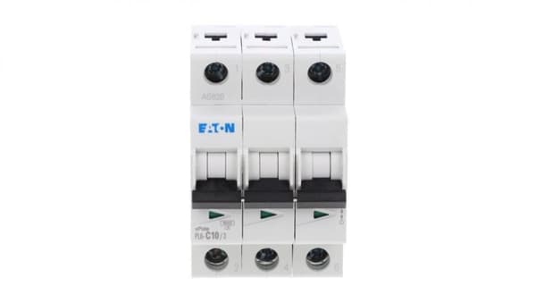 Afbryder 3P C 10A 6kA AC PL6-C10/3 286599