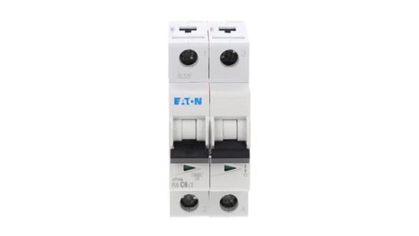 Afbryder 2P C 6A 6kA AC PL6-C6/2 286564