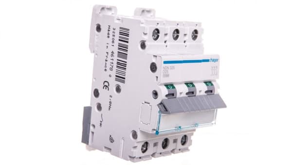Säkring 3P D 25A 10kA AC NDN325