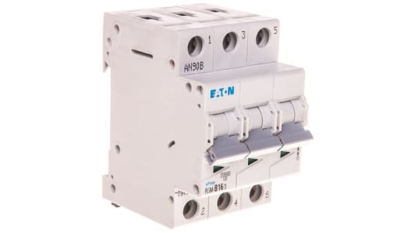 Afbryder 3P B 16A 10kA AC PLSM-B16/3-MW 242448