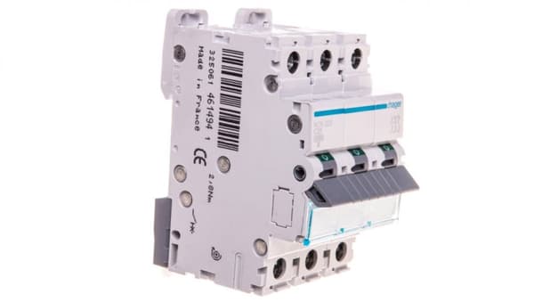 Afbryder 3P C 25A 10kA AC MCB NCN325