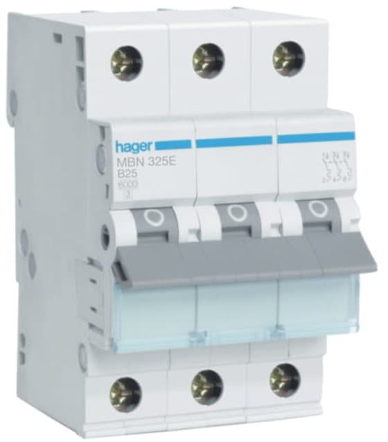 Afbryder 3P B 25A 6kA AC MBN325E