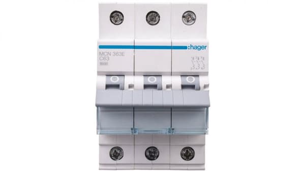 Afbryder 3P C 63A 6kA AC MCN363E
