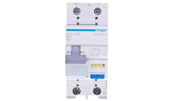 RCBO 2P B16A 0,01A Type A ACA916D