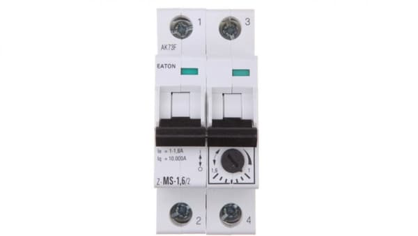 Motorbrytare 2P 0,55kW 1-1,6A Z-MS-1,6/2 248394