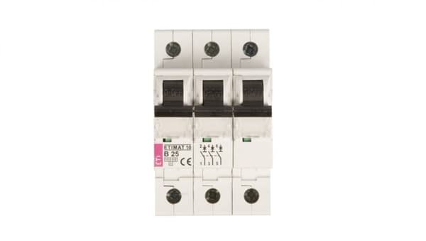 Säkring 3P B 25A 10kA AC ETIMAT10 002125718