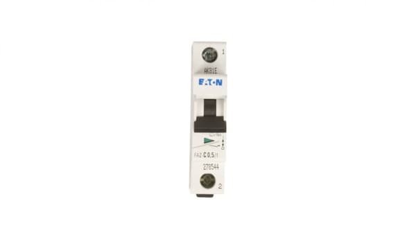 Afbryder 1P C 0,5A 15kA AC FAZ C0,5/1 278544