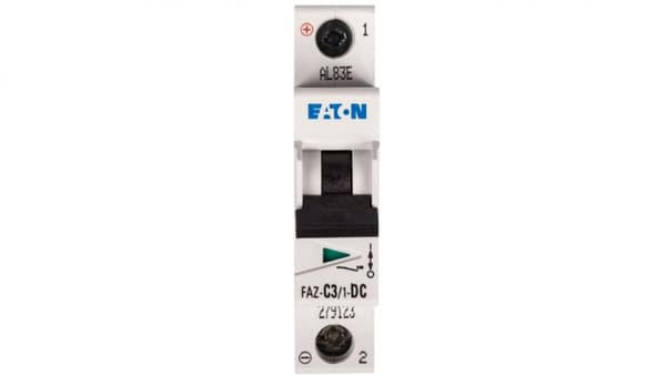 Afbryder 1P C 3A 15kA DC FAZ C3/1-DC 279123