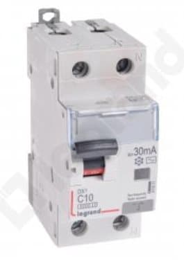 Differensafbryder 2P 10A C 0,03A type AC P312 DX3 411011