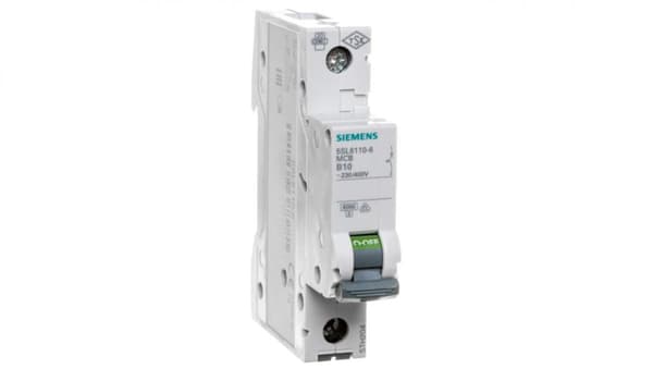 Afbryder SENTRON 5SL6 1P B 10A 6kA AC 5SL6110-6