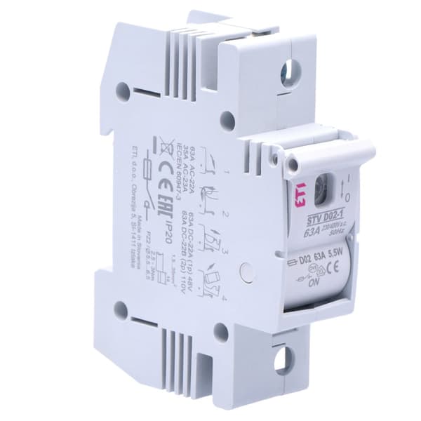 STV D02 63A 1p afbryder
