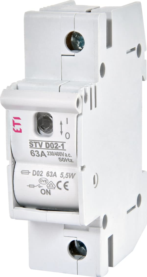 STV D02 63A 1p afbryder