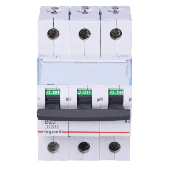 Afbryder S 303 3P B 25A 6000A TX3