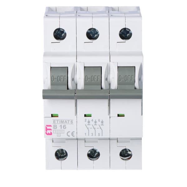 Afbryder ETIMAT 6 3p B16