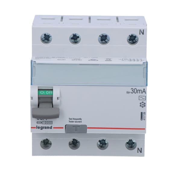 P304 4P 63A 30MA RCD-TYPE AC TX3