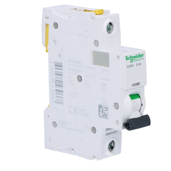 Afbryder iC60N-B6-1 B 6A 1-polet