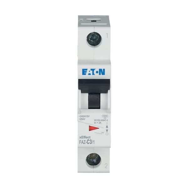 Afbryderserie 15kA 1-polet FAZ-C3/1
