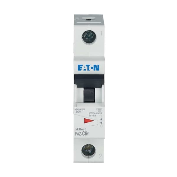 Afbryder serie 15kA 1-polet FAZ-C6/1
