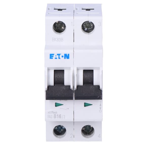Afbryder serie 15kA 2-polet FAZ-B16/2