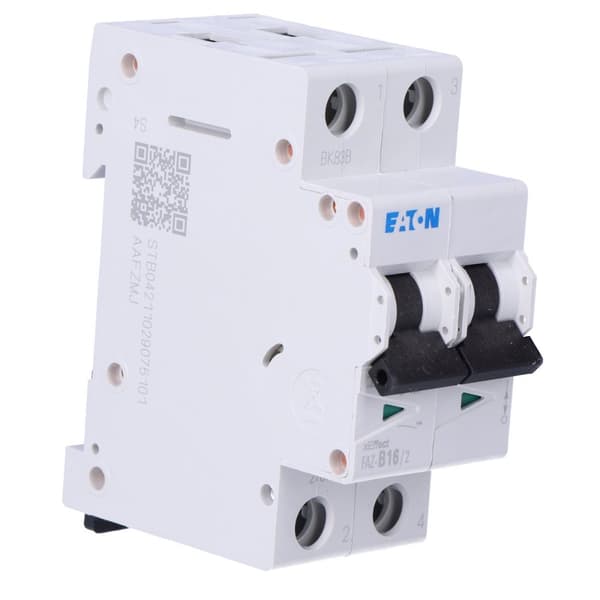 Afbryder serie 15kA 2-polet FAZ-B16/2