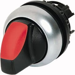 Afbryder M22-WRLK-R lyser 2 positioner rød