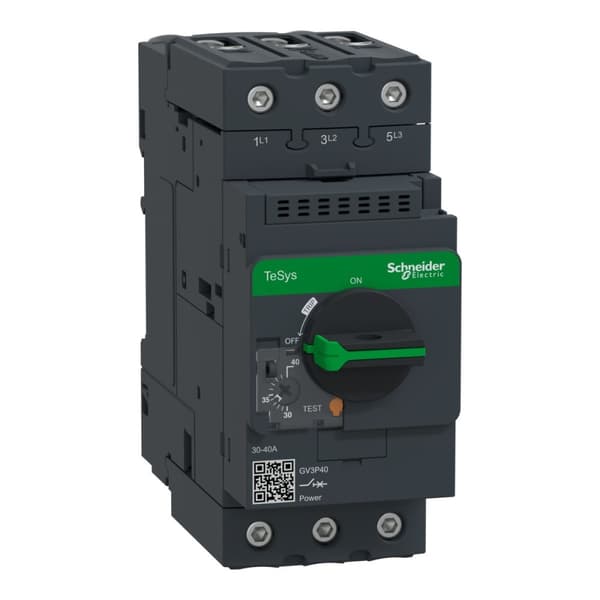 TeSys GV3L magnetisk motorafbryder med roterende drev 40A boksterminaler