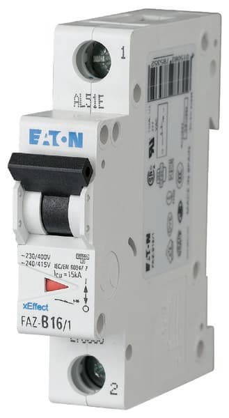 Afbryderserie 15kA 1-polet FAZ-C25/1