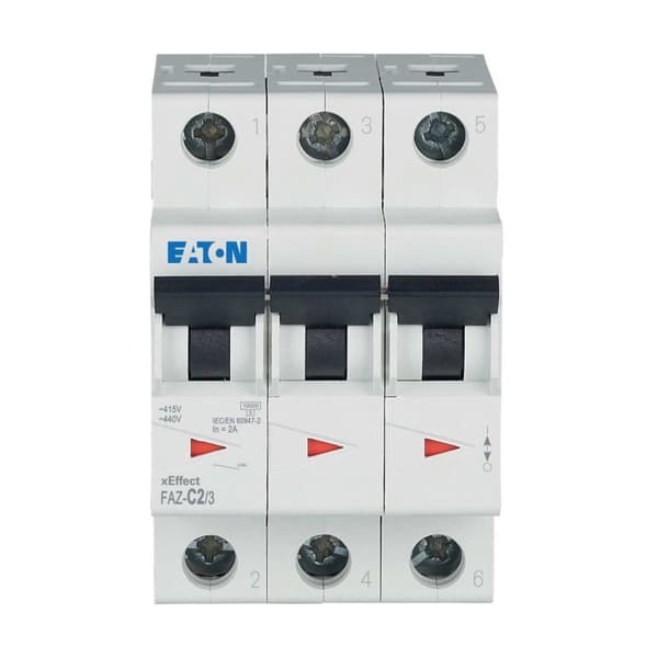 Afbryderserie 15kA 3-polet FAZ-C2/3