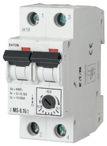 2-polet motorafbryder Z-MS-1,0/2