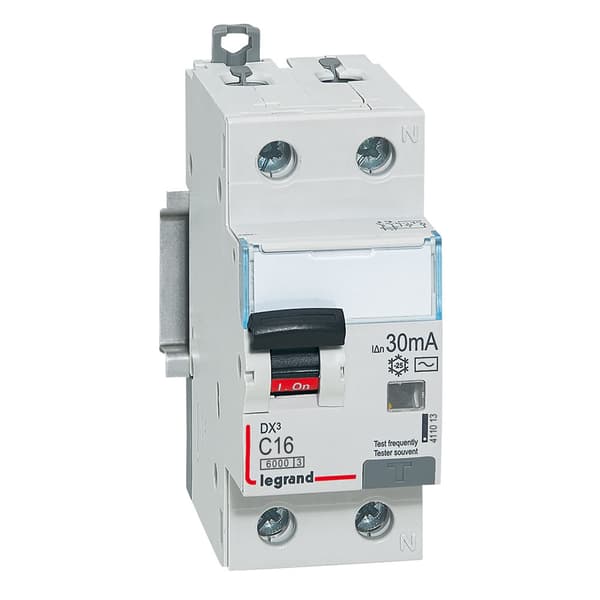 P312 2P C 16A 30MA differentialafbryder AC DX3
