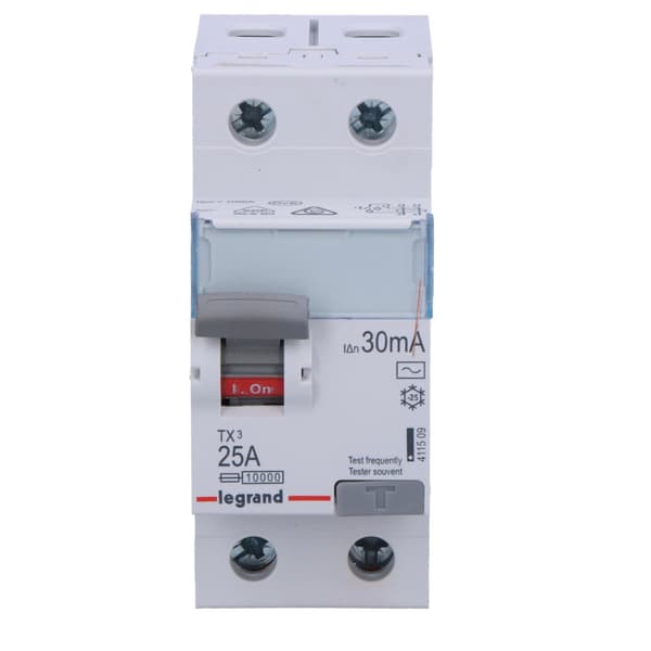 P302 2P 25A 30MA RCD-TYPE AC TX3