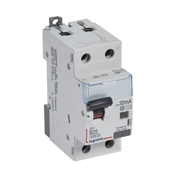 P312 2P B 25A 30MA TYPE AC DX3 differentialafbryder