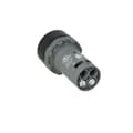 Miniatyrbild 4 av 4: Knapp CP1-10W-10 konkav 1NO, vit