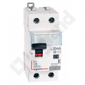 P312 2P C 6A 30MA differentialafbryder AC DX3