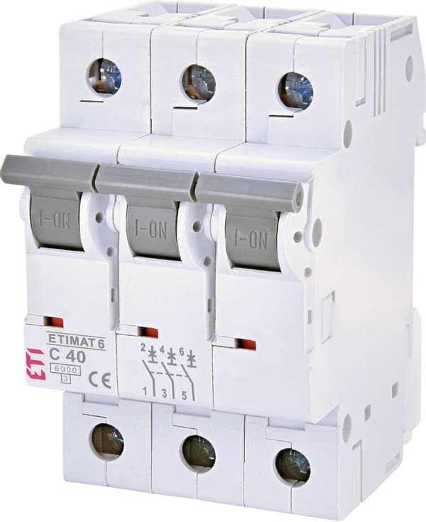 Afbryder ETIMAT 6 3p C40