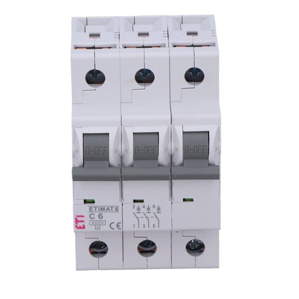 Afbryder ETIMAT 6 3p C6