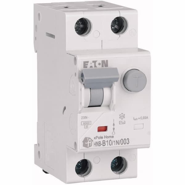 Kombineret afbryder 6kA type AC HNB-B10/1N/003