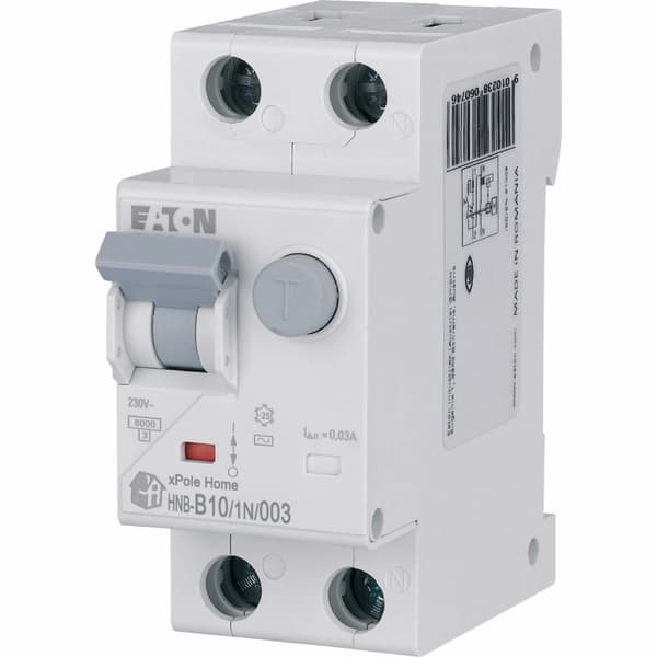 Kombineret afbryder 6kA type AC HNB-B10/1N/003