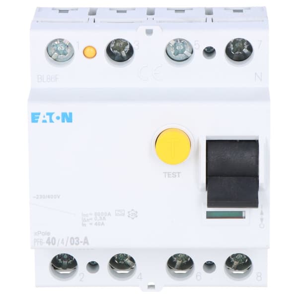 6kA differentialafbryder PF6-40/4/03-A