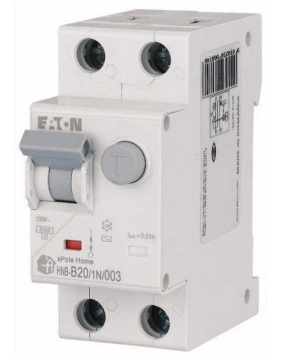 Kombineret afbryder 6kA type AC HNB-B20/1N/003