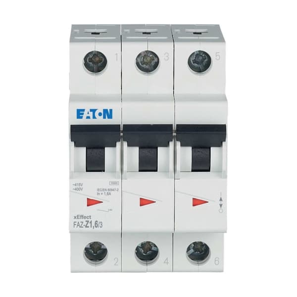 Afbryder serie 10kA 3-polet FAZ-Z1,6/3