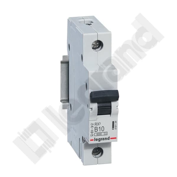 Afbryder RX3 1P B 10A 6000A