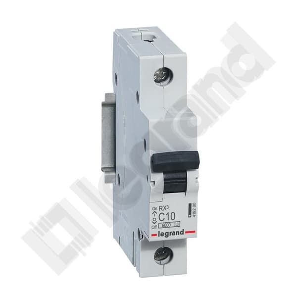 Afbryder RX3 1P C 10A 6000A