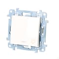 Miniatyrbillede 3 af 4: ""Klokke""-knap med LED-baggrundsbelysning (modul) 10 AX, 250 V~, skrueterminaler, hvid Simon10