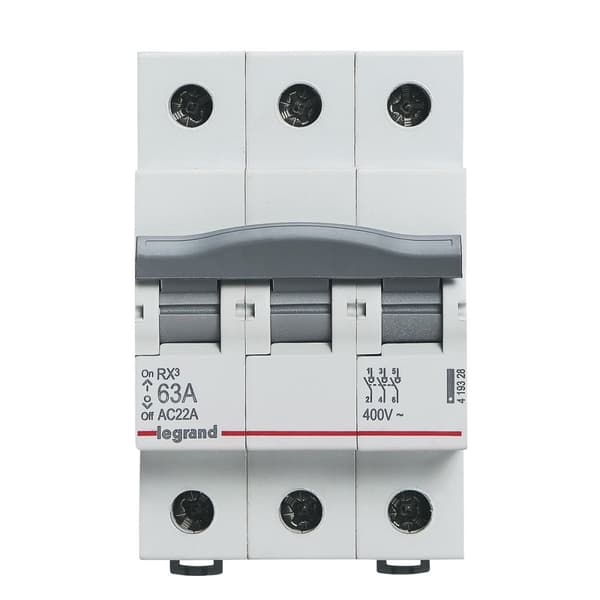 RX3 63A 3P afbryder