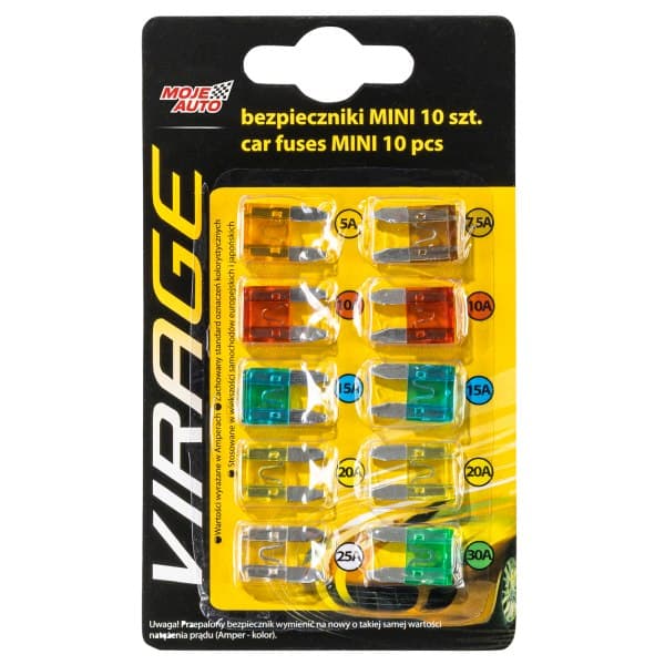 VIRAGE MINI BLADE SIKRINGER SÆT MED 10